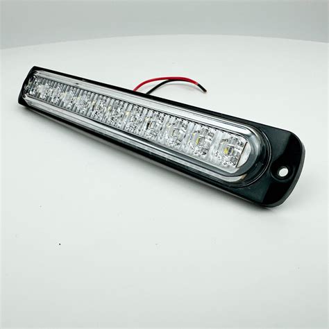 Габаритный фонарь белый 12-24v 12LED