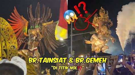 Parade Ogoh Ogoh Bali 2023 Br Tainsiat Br Gemeh DI TITIK NOL