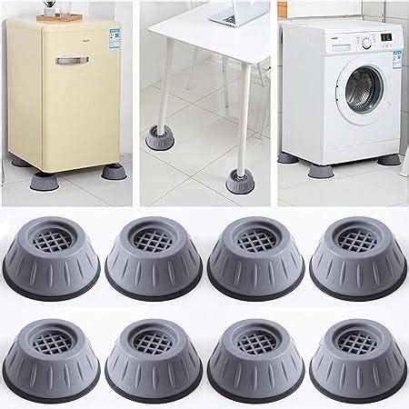 Navjai Piece Set Washing Machine Dryer Anti Vibration Pads Shock And