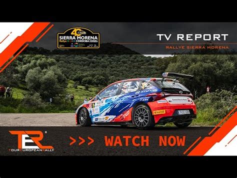 Video TER Tour European Rally 2023 Rallye Sierra Morena TV Report