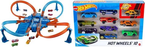 Buy Hot Wheels Criss Cross Crash Track Set 10 Pack Styles May Vary Online At Lowest Price In