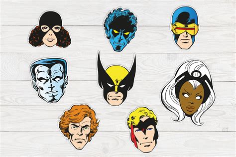 Retro X-men Stickers - Etsy