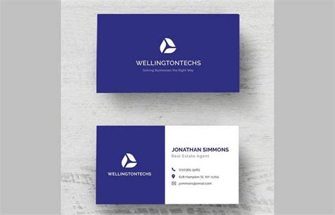 Google Docs Business Card Template