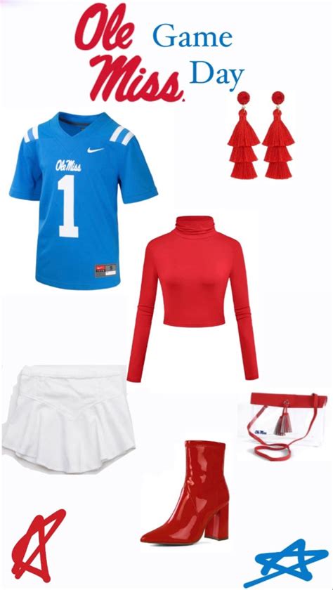 Ole Miss Game Day Fit College Gameday Outfits Gameday Outfit Ole