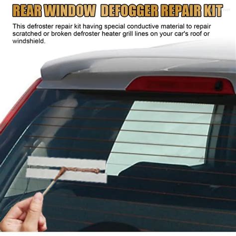 Car Wash Solutions Ml Diy Rear Window Defogger Repair Kit Durable