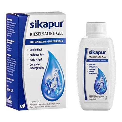 Sikapur Liquidum, silicon in silica gel form. All natural