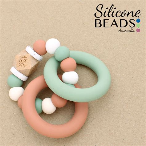 Silicone Teether 65mm Teething Ring