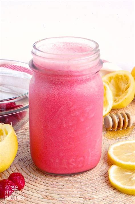 Málna Limonádé Smoothie Lemonade smoothie Fruit smoothies Smoothies