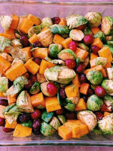 Maple Mustard Roasted Fall Vegetables Melissas Healthy Kitchen