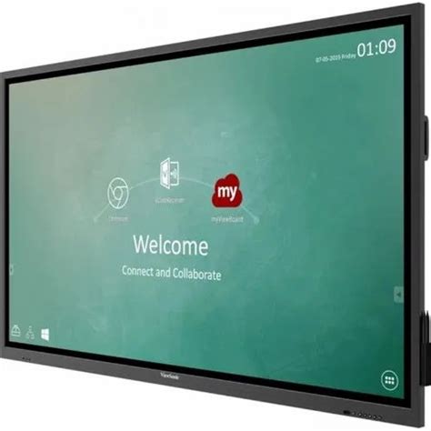 Black Viewsonic Ifp7550 3 Interactive Flat Panel Model Name Number