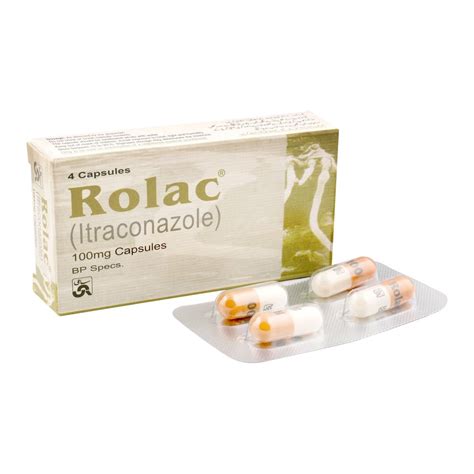 Purchase Sami Pharmaceuticals Rolac Capsule 100mg 4 Pack Online At