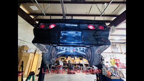 Ls Swap C3 Corvette Restomod Update Drivetrain Is In New Gas Tank New