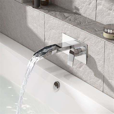 Avis Ii Bad Inbouw Waterval Mengkraan Bath Mixer Taps Waterfall Taps