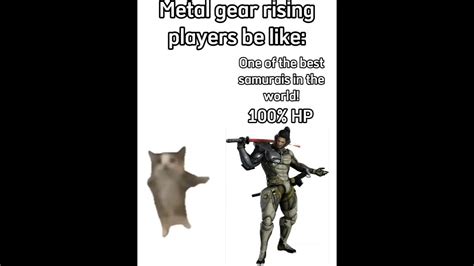 Metal Gear Rising Meme Memes Youtube