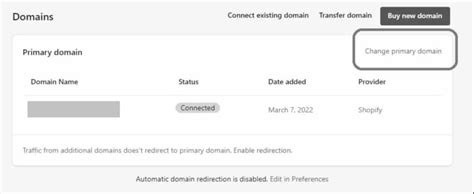 How To Change Shopify Domain Name Easy Steps Helplama Helpdesk