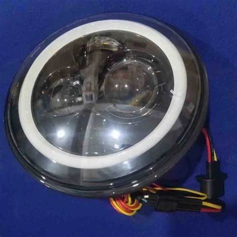 Abs Plastic White Lumax Automotive Head Light For Thar For Automobile