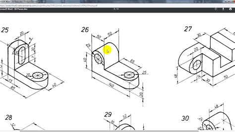 COMO DISEÑAR UNA PIEZA CON 2 SKETCH CON INVENTOR YouTube