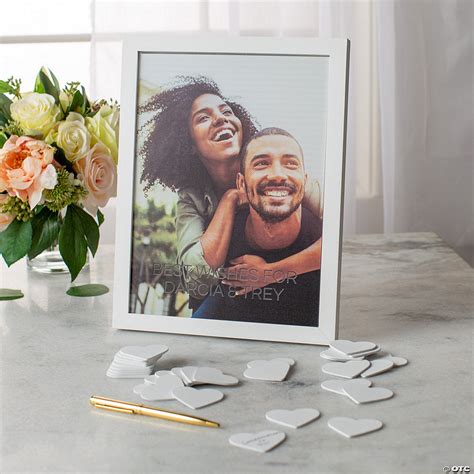 Personalized Custom Photo Guest Book Frame