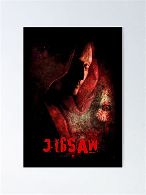 "jigsaw - puppet" Poster for Sale by sunmongkey | Redbubble