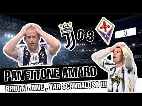 Juventus Fiorentina 0 3 con Valerio Pavesi 7Gold 14ª G SerieA