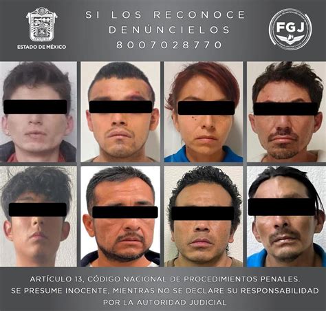 Vinculan A Proceso 8 Personas Investigadas Robos Con Violencia Edomex