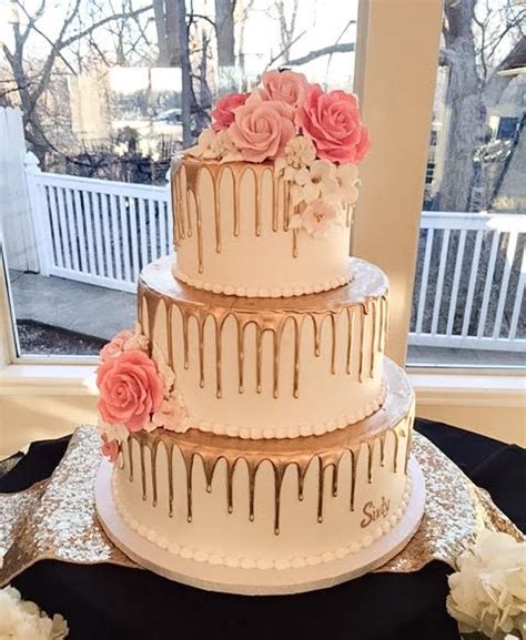 Gold Drip Cake All Things Cake