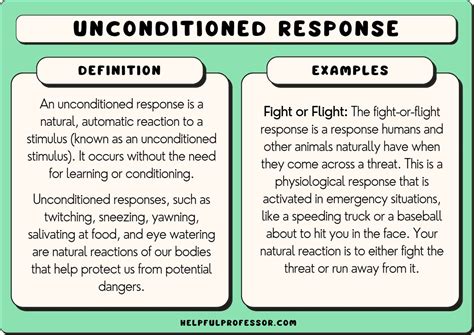 19 Unconditioned Response Examples (2024)