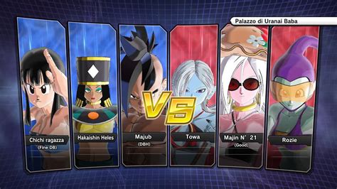 XV2 PC Majub DBH Heles Chichi Bikini Vs Towa Bikini Majin N21 Bikini Rozie Bikini YouTube