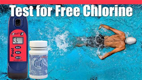 How To Test For Free Chlorine Using The Exact Pool Ez Industrial Test