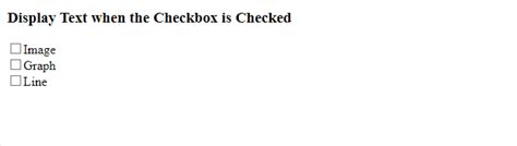 How To Display Text When Checkbox Is Checked In JavaScript Linux