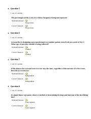 COH602 CHP QUIZ Answer 5 8 Docx Question 5 1 Out Of 1 Points