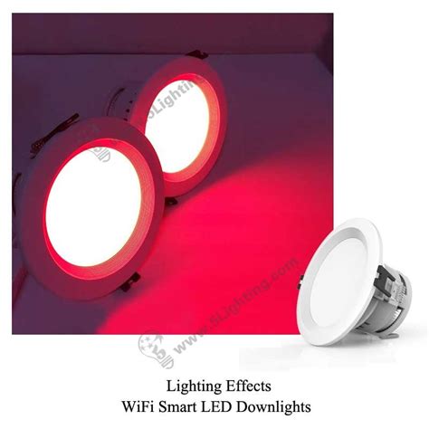 Wholesale WiFi RGBW Smart LED Downlights Factory 7 5W A