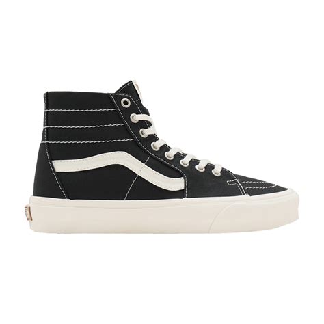 สนีกเกอร์ Vans Sk8 Hi Tapered Eco Theory Black Sasom