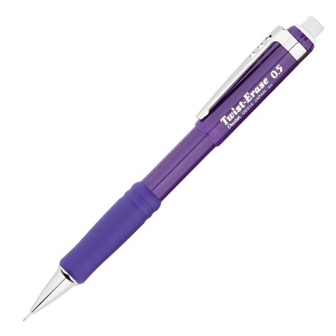 Pentel Twist Erase III Automatic Pencil 0 5mm Violet Barrel