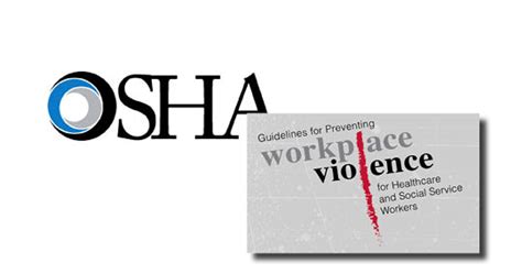 Osha Guidelines For Preventing Workplace Violence For Healthcare And