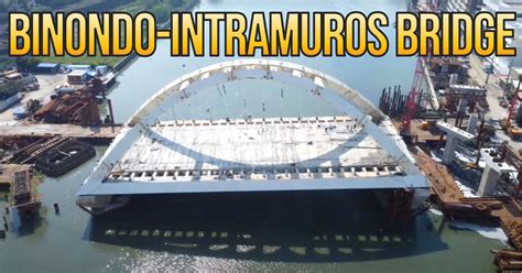 Binondo-Intramuros Bridge Latest Aerial Update as of September 28, 2021