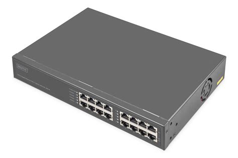 Digitus 8 Port Gigabit Ethernet PoE Injektor 802 3bt 250 W DN 95118