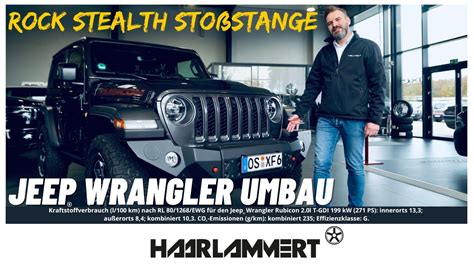 Jeep Wrangler Umbau Rocks Stealth Front Bumper Präsentation YouTube