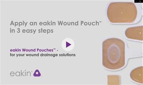 Wound care | eakin Wound Pouches™ for wound drainage solutions