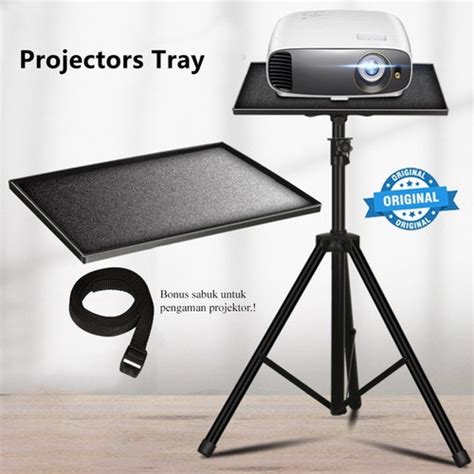 Jual Standing Tripod Projector Meja Proyektor Stand Tripod Adjustable