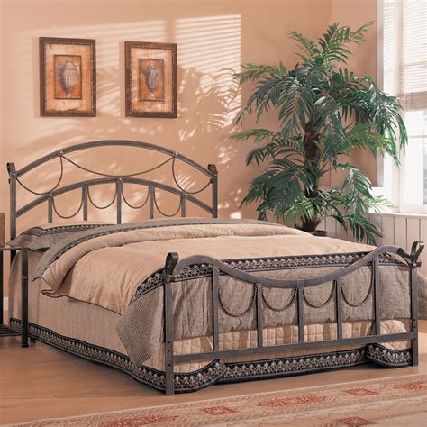 Shop Coaster Fine Furniture Antique Brass Queen Bed At