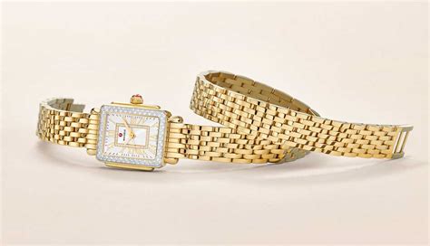 Michele® Official Site For Michele® Womens Diamond And Gold Luxury Watches