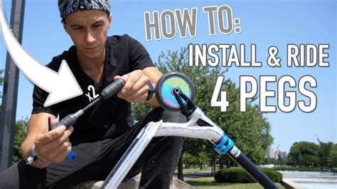 How To Install And Ride 4 Pegs Youtube