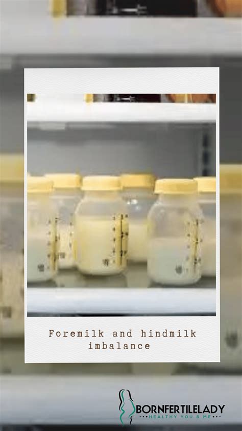 Foremilk And Hindmilk Imbalance