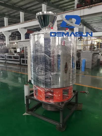 Plastic Compounding Mixing Unit Hot And Cooling Mixing Machine PVC Powder Resin Mixer Unit High