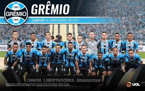 Grêmio campeão da Libertadores 2017 Pôsteres UOL Esporte