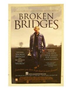 Toby Keith Poster Broken Bridges Promo | eBay