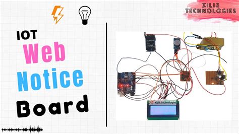 IoT Web Controlled Smart Notice Board Using NodeMCU ESP8266 IOT