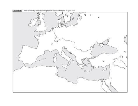 Blank Map Roman Empire Roman Empire Map Blank Map Roman Empire