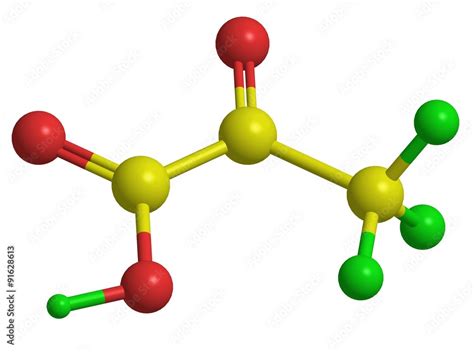 Molecular Structure Of Pyruvic Acid Pyruvate Stock Illustration Adobe Stock